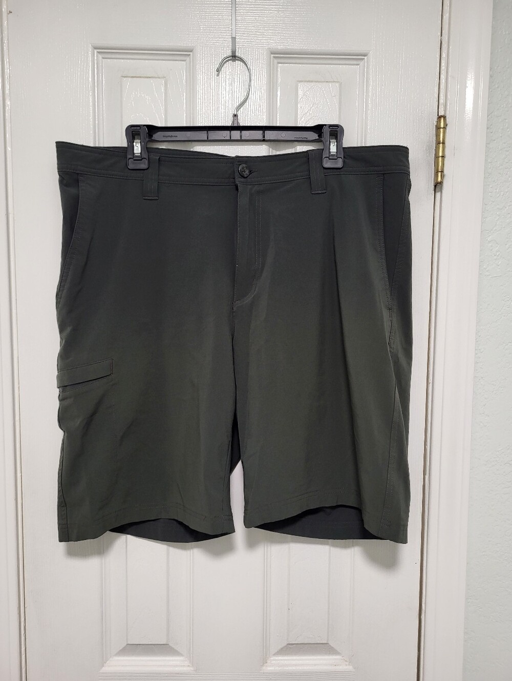 Columbia Men's Performance Shorts in Charcoal, 38 Waist 10" Inseam